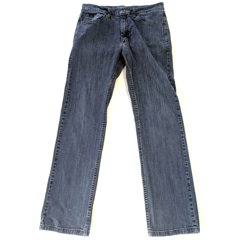 Lee Premium Select Classic Fit Straight Leg Jeans Blue 33x32 NXS-L780-014